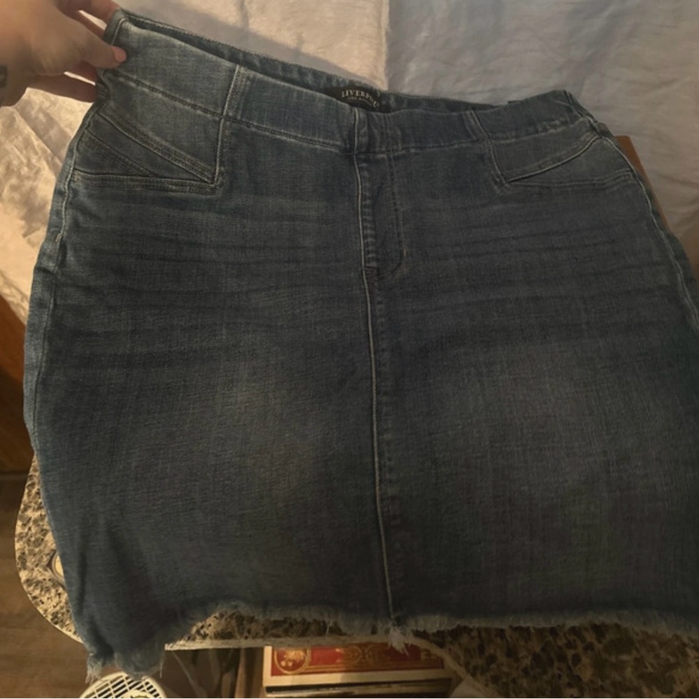 Denim skirt